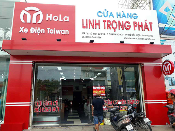 Showroom xe điện HoLa Bình dương